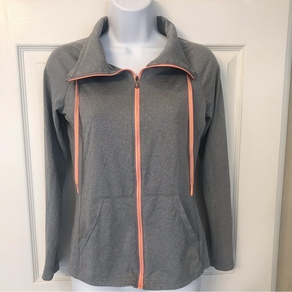*3/$15* Women's XS Gray Under Armour Tech Twist Full Zip Top Shirt